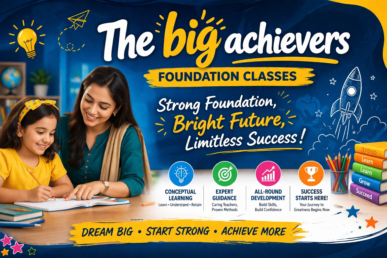 big achievers, bright futures ahead!